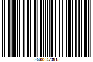 Milk Chocolate Peanut Butter Hearts UPC Bar Code UPC: 034000473915