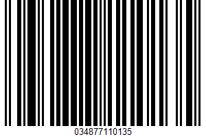 Old Fashioned Butter UPC Bar Code UPC: 034877110135