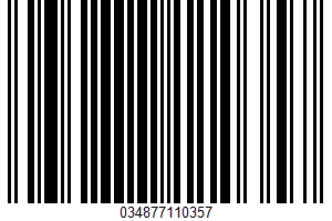 Butter UPC Bar Code Butter UPC Bar Code UPC: 034877110357