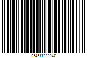 100% Fruit Juice UPC Bar Code UPC: 034877550047