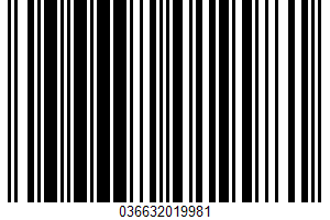 Nonfat Yogurt Drink UPC Bar Code UPC: 036632019981