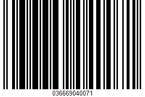 Glazed Beef & Pork Meatballs UPC Bar Code UPC: 036669040071