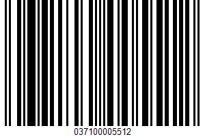 Yellow Cling Peach Halves In Heavy Syrup UPC Bar Code UPC: 037100005512