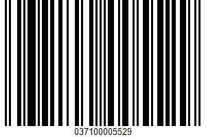 Yellow Cling Peach Halved In Heavy Syrup UPC Bar Code UPC: 037100005529