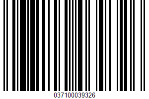 Italian Cut Green Beans UPC Bar Code UPC: 037100039326