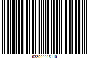 Toasted Rice Cereal UPC Bar Code Toasted Rice Cereal UPC Bar Code UPC: 038000016110