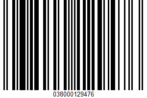 Cereal Bars UPC Bar Code UPC: 038000129476