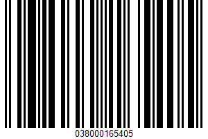Blueberry Crumb Cake UPC Bar Code UPC: 038000165405