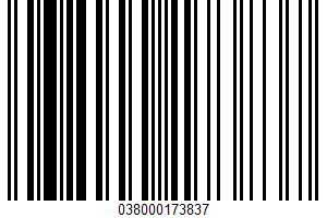 Cereal UPC Bar Code Cereal UPC Bar Code UPC: 038000173837