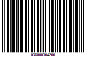 Unfrosted Toaster Pastries UPC Bar Code UPC: 038000304200