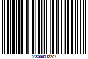 Frosted Toaster Pastries UPC Bar Code UPC: 038000318207