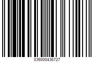 Toaster Pastries UPC Bar Code Toaster Pastries UPC Bar Code UPC: 038000436727