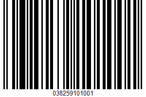 Snackable String Cheese UPC Bar Code UPC: 038259101001