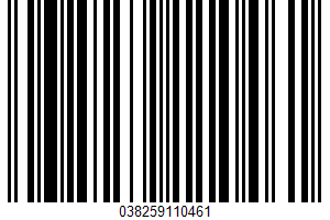 Low Fat Cottage Cheese UPC Bar Code UPC: 038259110461