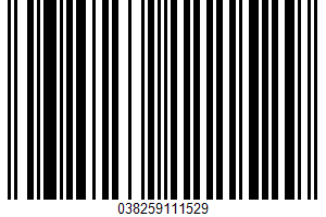 Pasteurized Process Cheese Spread UPC Bar Code UPC: 038259111529