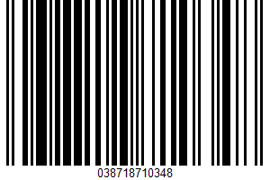 Trail Mix UPC Bar Code UPC: 038718710348