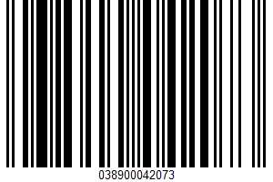 Mandarin Oranges In 100% Fruit Juice UPC Bar Code UPC: 038900042073