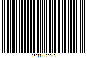 Americana, Black Cherry UPC Bar Code Americana, Black Cherry UPC Bar Code UPC: 039771120013