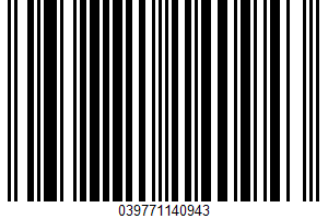 Caramel Cream Soda UPC Bar Code UPC: 039771140943