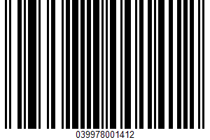 Brown Rice Farina Hot Cereal UPC Bar Code UPC: 039978001412