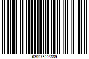 Muesli Hot Or Cold Cereal UPC Bar Code Muesli Hot Or Cold Cereal UPC Bar Code UPC: 039978003669