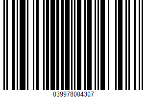 Yellow Spit Peas UPC Bar Code UPC: 039978004307