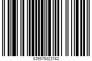 Extra Thick Rolled Oats UPC Bar Code UPC: 039978023742