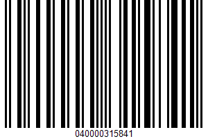 Dark Chocolate Candies UPC Bar Code UPC: 040000315841