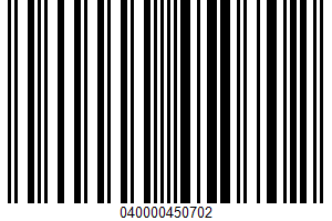 Fun Size Great For Easter Baskets UPC Bar Code UPC: 040000450702