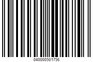 Chocolate Candies UPC Bar Code UPC: 040000501756