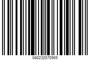 Pickled Peaches UPC Bar Code UPC: 040232070969