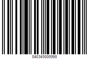 Whole Grain Health Bread UPC Bar Code Whole Grain Health Bread UPC Bar Code UPC: 040345000990