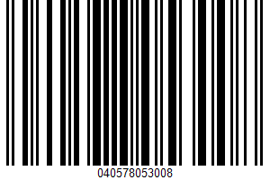Beef Frankfurters UPC Bar Code UPC: 040578053008