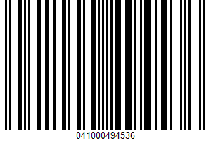 Green Tea UPC Bar Code UPC: 041000494536