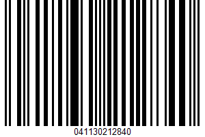 Sparkling Water Beverage UPC Bar Code UPC: 041130212840