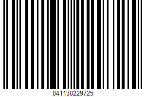 Juice UPC Bar Code UPC: 041130229725