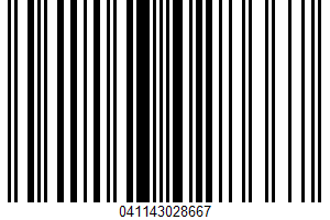 Raisins UPC Bar Code UPC: 041143028667