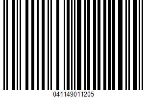 Sloppy Joe Seasoning UPC Bar Code UPC: 041149011205