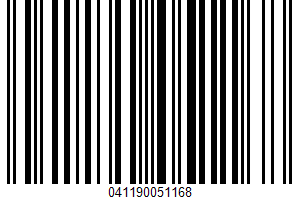 Shoprite, Whipped Dressing UPC Bar Code UPC: 041190051168