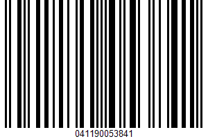 Organic Maple Syrup UPC Bar Code UPC: 041190053841