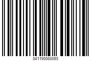 Organic Almonds Raw UPC Bar Code UPC: 041190060085