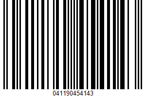 Shoprite, Half & Half UPC Bar Code UPC: 041190454143
