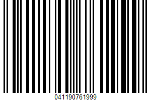 Nonfat Greek Yogurt UPC Bar Code UPC: 041190761999
