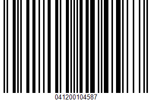 Crunchy Curls UPC Bar Code UPC: 041200104587