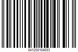 Potato Chips UPC Bar Code Potato Chips UPC Bar Code UPC: 041200104693