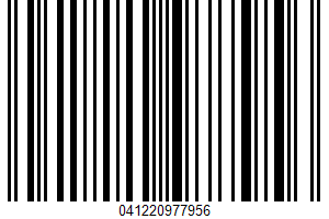 Tomato Paste UPC Bar Code UPC: 041220977956