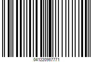 Peanut Butter UPC Bar Code Peanut Butter UPC Bar Code UPC: 041220987771