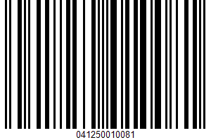 Markets Of Meijer, Ciabatta Roll Square UPC Bar Code UPC: 041250010081