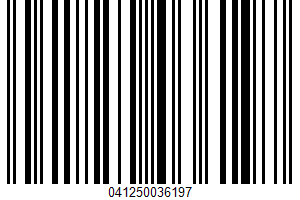 Mixed Vegetables UPC Bar Code UPC: 041250036197