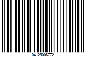 Soy Crisps UPC Bar Code UPC: 04125008772